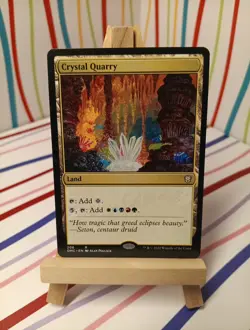 Crystal Quarry #206 (NM) Dominaria United DMC Magic MTG - Image 1