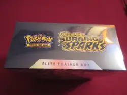 Pokemon TCG Scarlet & Violet SURGING SPARKS Elite Trainer Box FACTORY SEALED ETB - Image 2