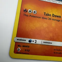 Pokemon TCG Growlithe McDonald's Promos 2018 1/12 Holo Card Light Played - Image 2