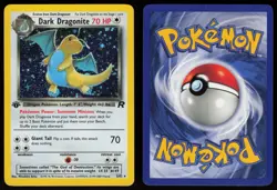 Dark Dragonite 5/82 Rare Team Rocket Holo 1st Edition Pokemon - Image 3