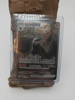 Pokemon Black Bolt Excadrill ex Secret Illustration Rare SIR Holo #168/086 - Image 1