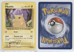 Pikachu Pokemon XY Evolutions 20th Anniversary #35 - Image 3