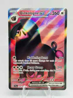 Oinkologne ex Scarlet & Violet Base Set 234/198 Holo Ultra Rare Pokemon TCG - Image 1