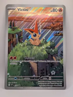 Pokemon TCG - Victini Oversized Promo - 208 - Black star Promo Jumbo - NM - Image 3