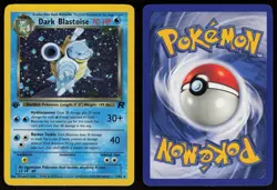Dark Blastoise 3/82 Rare Team Rocket Holo 1st Edition Pokemon - Image 3
