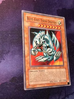 Yu-Gi-Oh! Blue-Eyes Toon Dragon SDP-020 1st Edition Common MINT - Image 2