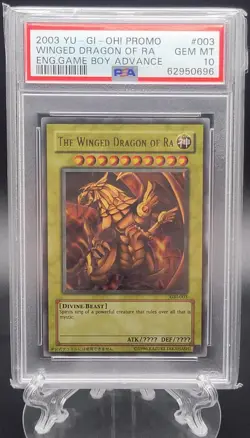 The Winged Dragon Of Ra PSA 10 GEM MINT GBI-003 2003 Game Boy Advance ULTRA - Image 1