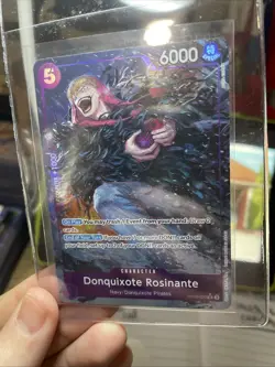 Donquixote Rosinante OP10-072 SR Alt Art Royal Blood ENGLISH One Piece CCG - Image 3
