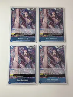 Boa Hancock EB04-027 Assure Sea’s Seven 4 Foil Card Play Set Lot One Piece - Image 1