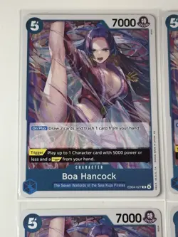 Boa Hancock EB04-027 Assure Sea’s Seven 4 Foil Card Play Set Lot One Piece - Image 2