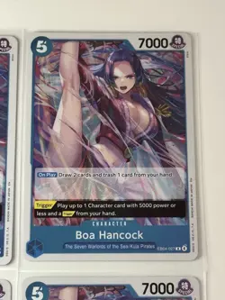 Boa Hancock EB04-027 Assure Sea’s Seven 4 Foil Card Play Set Lot One Piece - Image 3