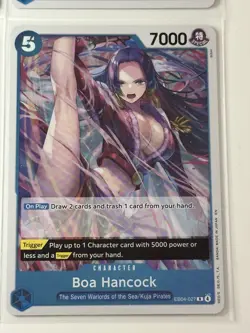 Boa Hancock EB04-027 Assure Sea’s Seven 4 Foil Card Play Set Lot One Piece - Image 5