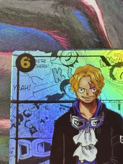 *CUSTOM* One Piece OP13-120 Sabo Character SEC Manga Alt Art Near Mint - Image 3