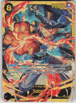 One Piece TCG Sabo SEC 500 Years in the Future OP07-118 - Image 1