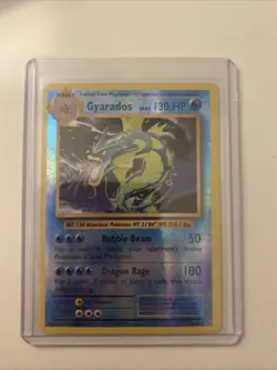Pokemon Gyarados Holo Rare TCG Card Base Set 34/108 - Image 1