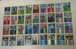HUGE Vintage/Mid era reverse Holo 37 Pokemon Card Lot 2007-2016 LP-HP Read Desc - Image 1