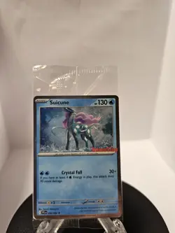 Suicune GAMESTOP Pokemon Card Sealed - Phantasmal flames 026/094 black star prom - Image 1