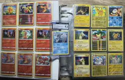 Pokemon Binder Card Collection First Edition Reverse Holo Tcg Pikachu Charmander - Image 1