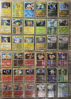 Pokemon Binder Card Collection First Edition Reverse Holo Tcg Pikachu Charmander - Image 2