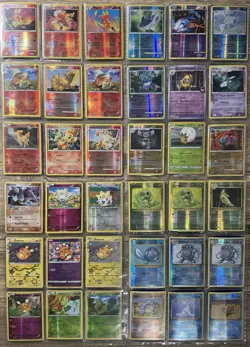 Pokemon Binder Card Collection First Edition Reverse Holo Tcg Pikachu Charmander - Image 3