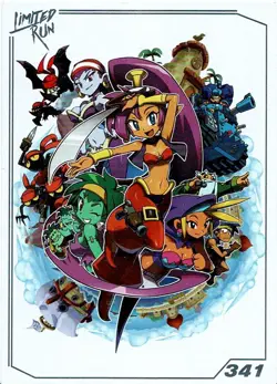 Shantae and the Pirate's Curse Limited Run Games Silver Trading Card #341 New - Image 1