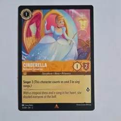 Disney Lorcana Cinderella - Ballroom Sensation Character Card 3/204 - Image 1