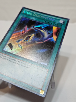 Card Destruction LCYW-EN060 Secret Rare 1st Edition Yugioh 7986 - Image 3