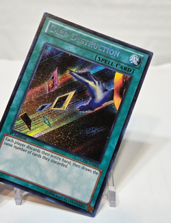 Card Destruction LCYW-EN060 Secret Rare 1st Edition Yugioh 7986 - Image 4