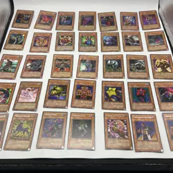 35 Vintage Yugioh Cards 1996 VGC All Silver Rare Lot As Shown Excellent T4425 - Image 1