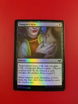 1x Vampire's Kiss | FOIL | Innistrad Crimson Vow | MTG Magic Cards - Image 3
