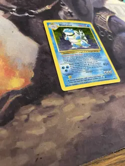 Blastoise Base Set 002/102 Shadowless Unlimited Edition Holo Card LP - Image 2