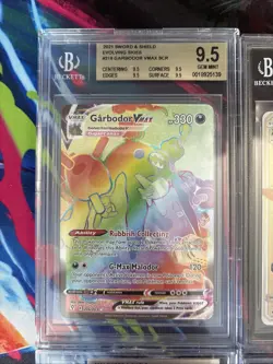 Pokemon 10x Graded Rainbow Card Lot Beckett Lot#27 - Image 2