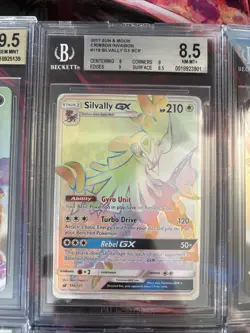 Pokemon 10x Graded Rainbow Card Lot Beckett Lot#27 - Image 3