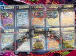 Pokemon 10x Graded Card Lot Beckett Exs Lot #44 - Image 1