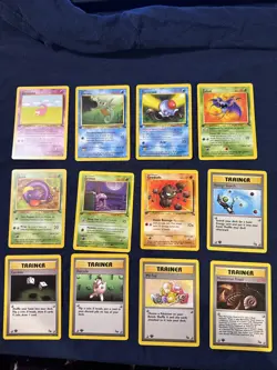 Pokemon Tcg 1st Edition Fossil Card Lot - Image 1