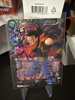 SUPER 17, ONYX LIGHTNING DRAGON BALL SUPER CARD GAME #BT20-073SR - Image 1