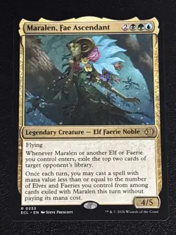 MTG Lorwyn Eclipsed Maralen, Fae Ascendant 0233 NM Rare - Image 1