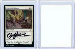 Chivalric Alliance March of the Machine Commander Rare Signed Artist Proof MTG - Image 3