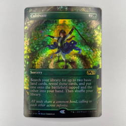 MISPRINT RARITY STAMP CULTIVATE FOIL CORE SET 2021 NM MTG - Image 1