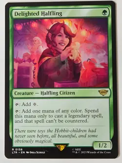 Delighted Halfling - The Lord of the Rings: Tales of Middle-Earth (158) - NM - Image 1