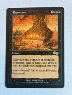 Reprocess Urza's Saga Regular NM/LP X1 Magic The Gathering MTG - Image 1