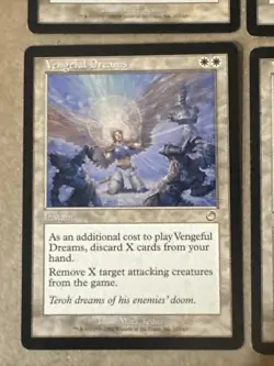 Vengeful Dreams X4 Torment Ex /NM Condition See Pics Front Back - Image 2