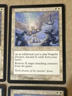 Vengeful Dreams X4 Torment Ex /NM Condition See Pics Front Back - Image 4