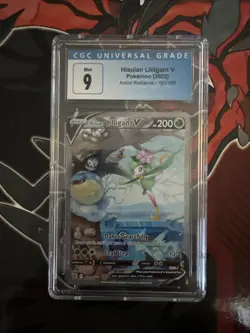 2022 Pokemon Astral Radiance Hisuian Lilligant V Holo #163 CGC Mint 9 - Image 1