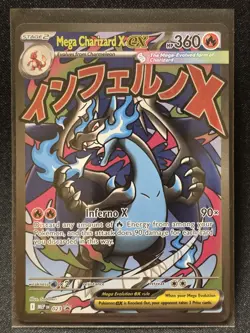 Mega Charizard X EX MEP023 - Pokemon TCG - Mega Evolution UPC Promo - Mint - Image 1