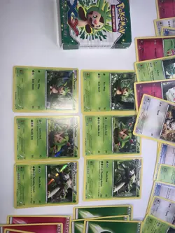 Pokemon TCG Lot Pokemon Kalos Starter Chespin Deck Complete - Image 2