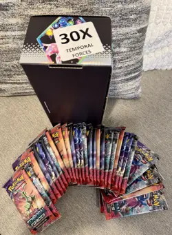 SALE🔥30x Pokemon TCG Scarlet & Violet “Temporal Forces” Booster Packs - Image 2