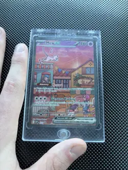 Pokemon TCG Mew EX 053 Scarlet & Violet 151 Promo Holo Full Art NM Condition - Image 1