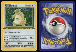 Kangaskhan 5/64 Rare Jungle Holo 1st Edition Pokemon - Image 3