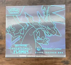 Pokemon TCG Phantasmal Flames Pokemon Centre Elite Trainer Box ETB - Image 1